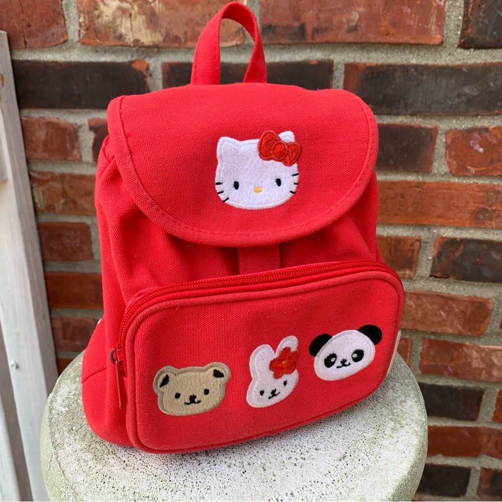 Rare Vintage 1999 Sanrio Hello Kitty Mini Backpack